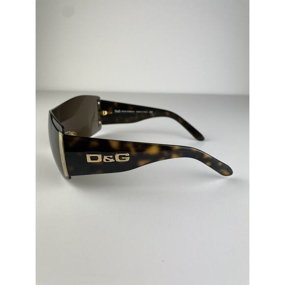 Dulce Gabbana Sunglasses Women’s Full Wrap DG8039 Tortoise Shell - Picture 1 of 6